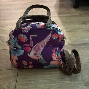 Bags | Kipling Purple And Pink Backpack With Bold Floral  display picture 1